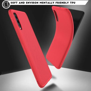 Защитный чехол UniCase Twill Soft для Samsung Galaxy A70 (A705) - Red