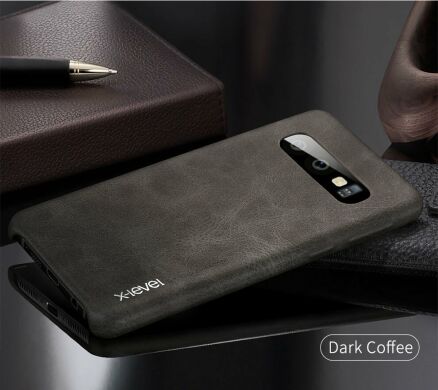 Защитный чехол X-LEVEL Vintage для Samsung Galaxy S10e (G970) - Brown