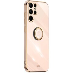 Захисний чохол XINLI Porcelain Ring для Samsung Galaxy S26 Ultra (S948) - Pink