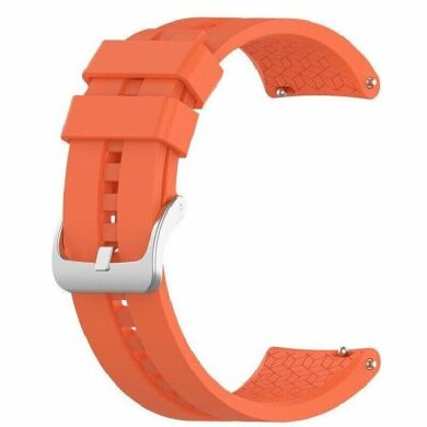 Ремешок UniCase Soft Strap для часов с шириной крепления 22мм - Orange