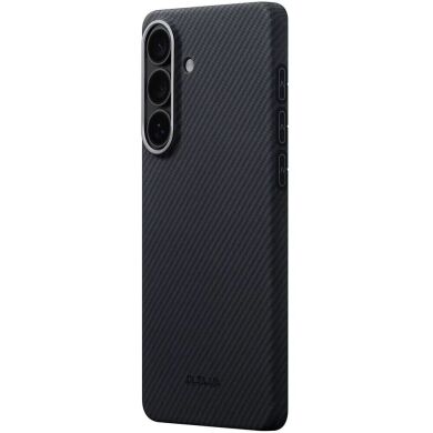 Ультратонкий чохол Pitaka Edge Ultra-Slim Case для Samsung Galaxy S26 Plus (S947) KS2601S - 600D Black / Grey (Twill)
