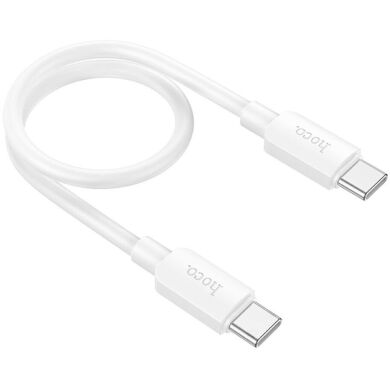 Кабель Hoco X96 Hyper 60W Type-C to Type-C (0.25m) - White