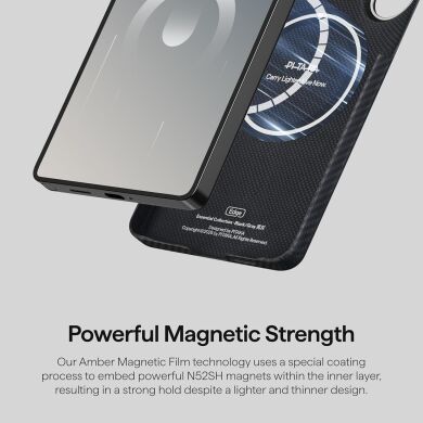 Ультратонкий чохол Pitaka Edge Ultra-Slim Case для Samsung Galaxy S26 Plus (S947) KS2601S - 600D Black / Grey (Twill)