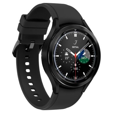 Комплект защитных стекол Spigen (SGP) Screen Protector EZ Fit Glas.tR (FW) для Samsung Galaxy Watch 4 Classic (46mm)