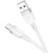 Кабель Hoco X109 USB to Type-C (3A, 1m) - White. Фото 3 из 6