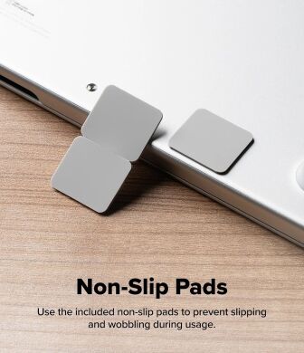 Підставка для ноутбуку Ringke Step-Fit Mini Stand (8800380463592) - Silver