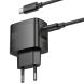 Сетевое зарядное устройство Hoco CS61A PD30W + QC3.0 (USB + Type-C) + кабель Type-C to Type-C - Black. Фото 4 из 8
