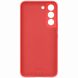 Чехол Silicone Cover для Samsung Galaxy S22 (S901) EF-PS901TPEGRU - Glow Red. Фото 5 из 6
