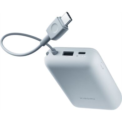 Внешний аккумулятор Xiaomi 22.5W Integrated Cable (10000mAh) BHR9073GL - Blue