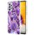 Захисний чохол Deexe Marble Pattern для Samsung Galaxy A73 (A736) - Dark Purple