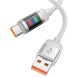 Кабель Hoco U126 Lantern USB to Type-C (5A, 1.2m) - Gray. Фото 3 из 6