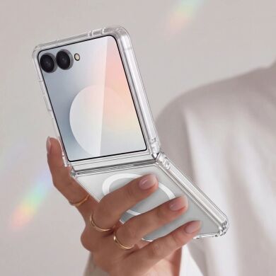 Защитный чехол Tech-Protect FlexAir Hybrid MagSafe (FF) для Samsung Galaxy Flip 8 - Clear
