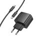 Сетевое зарядное устройство Hoco CS61A PD30W + QC3.0 (USB + Type-C) + кабель Type-C to Type-C - Black. Фото 5 из 8