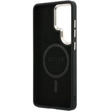Защитный чехол Guess 4G Embossed Ring MagSafe для Samsung Galaxy S26 Ultra (S948) GUHMS26LP4MSEGCW - Brown