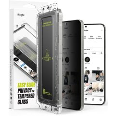 Комплект захисних стекол (2шт) Ringke Easy Slide Privacy для Samsung Galaxy S25 Ultra (S938) 8800274969476