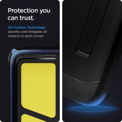 Защитный чехол Spigen (SGP) Tough Armor для Samsung Galaxy S21 Ultra (G998) - Black