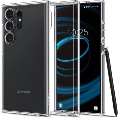 Защитный чехол Spigen (SGP) Ultra Hybrid для Samsung Galaxy S24 Ultra (S928) - Crystal Clear