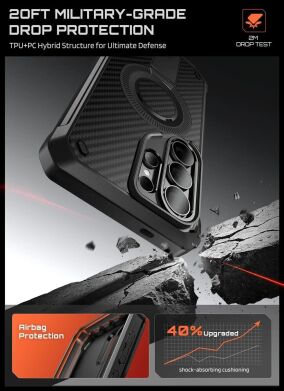 Защитный чехол Supcase Unicorn Beetle Pro Aramid MagSafe для Samsung Galaxy S26 Ultra (S948) 843439160774 - Aramid