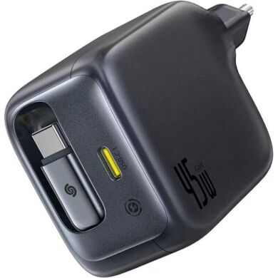 Сетевое зарядное устройство Baseus EnerCore CJ11 2C (45W) + кабель Type-C (E0120G00) - Black