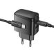 Сетевое зарядное устройство Hoco CS61A PD30W + QC3.0 (USB + Type-C) + кабель Type-C to Type-C - Black. Фото 3 из 8