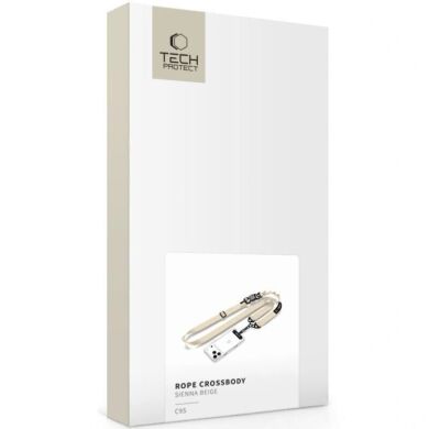 Ремешок для смартфона Tech-Protect C9S Rope Crossbody - Beige