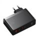 Сетевое зарядное устройство Baseus GaN5 Pro Fast Charger 2C+U (140W) + кабель Type-C to Type-C (240W, 1m) CCGP100201 - Black. Фото 3 из 35