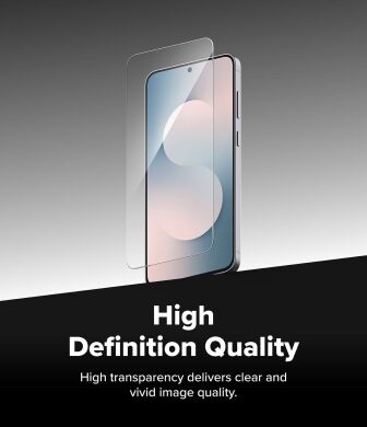 Комплект защитных стекол (2шт) Ringke Easy Slide Tempered Glass для Samsung Galaxy S25 FE (S731) 8800293859680