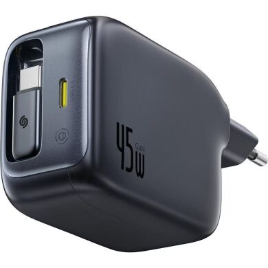 Сетевое зарядное устройство Baseus EnerCore CJ11 2C (45W) + кабель Type-C (E0120G00) - Black