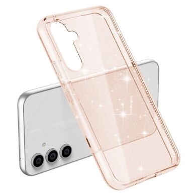 Защитный чехол UniCase Glitter Series для Samsung Galaxy A54 (A546) - Gold