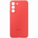 Чехол Silicone Cover для Samsung Galaxy S22 (S901) EF-PS901TPEGRU - Glow Red. Фото 4 из 6