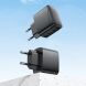Сетевое зарядное устройство Hoco CS61A PD30W + QC3.0 (USB + Type-C) + кабель Type-C to Type-C - Black. Фото 7 из 8