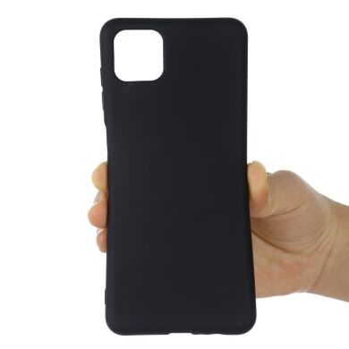 Захисний чохол Deexe Silicone Case для Samsung Galaxy A22 5G (A226) - Black