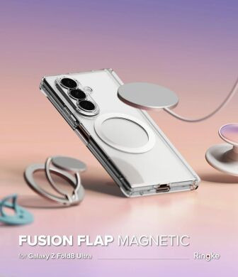 Защитный чехол Ringke Fusion Flap Magnetic для Samsung Galaxy Fold 8 Ultra (8800328819320) - Clear