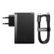 Сетевое зарядное устройство Baseus GaN5 Pro Fast Charger 2C+U (140W) + кабель Type-C to Type-C (240W, 1m) CCGP100201 - Black. Фото 7 из 35
