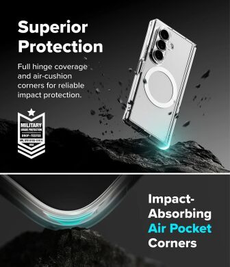 Защитный чехол Ringke Fusion Flap Magnetic для Samsung Galaxy Fold 8 Ultra (8800328819320) - Clear