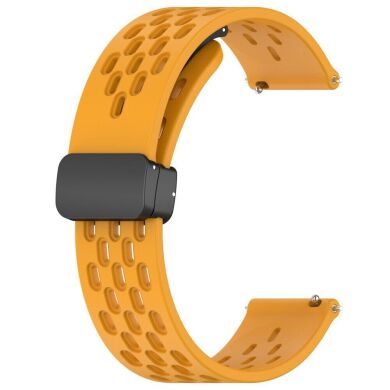 Ремінець Deexe Astra Strap для годинників з шириною кріплення 22мм - Yellow