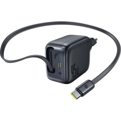 Сетевое зарядное устройство Baseus EnerCore CJ11 2C (45W) + кабель Type-C (E0120G00) - Black