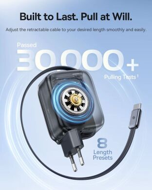 Сетевое зарядное устройство Baseus EnerCore CJ11 2C (45W) + кабель Type-C (E0120G00) - Black