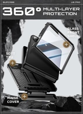 Захисний чохол Supcase Unicorn Beetle Pro Rugged Case with Belt Clip для Samsung Galaxy Flip 7 (843439158900) - Black