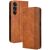 Чехол Deexe Retro Style для Samsung Galaxy A25 (A256) - Brown