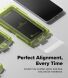 Комплект защитных стекол (2шт) Ringke Easy Slide Tempered Glass для Samsung Galaxy S25 FE (S731) 8800293859680. Фото 5 из 19