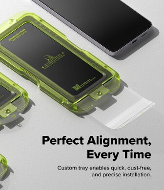 Комплект защитных стекол (2шт) Ringke Easy Slide Tempered Glass для Samsung Galaxy S25 FE (S731) 8800293859680