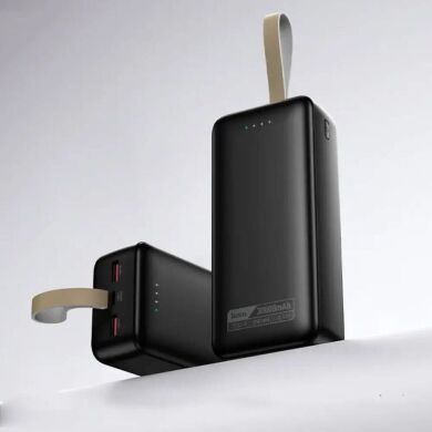 Зовнішній акумулятор Hoco DB130A Tridentis PD30W (30000mAh) - Black