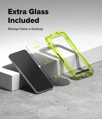 Комплект защитных стекол (2шт) Ringke Easy Slide Tempered Glass для Samsung Galaxy S25 FE (S731) 8800293859680