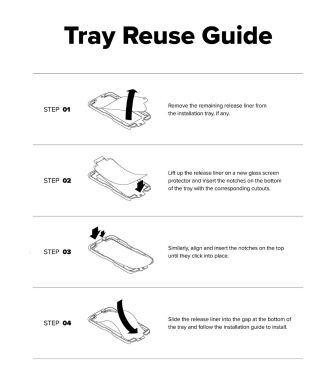 Комплект защитных стекол (2шт) Ringke Easy Slide Tempered Glass для Samsung Galaxy S25 FE (S731) 8800293859680