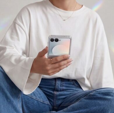 Защитный чехол Tech-Protect FlexAir Hybrid MagSafe (FF) для Samsung Galaxy Flip 8 - Clear