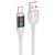 Кабель Hoco U126 Lantern USB to Type-C (5A, 1.2m) - Gray