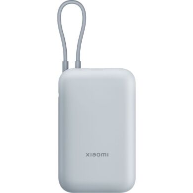 Внешний аккумулятор Xiaomi 22.5W Integrated Cable (10000mAh) BHR9073GL - Blue