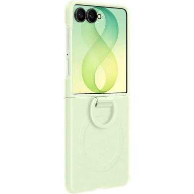 Оригінальний чохол Silicone Ring Magnet для Samsung Galaxy Flip 8 (EF-EF776CGEGUA) - Green