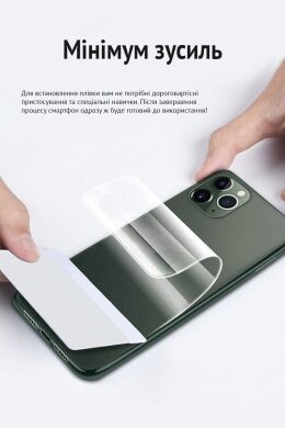 Защитная пленка на заднюю панель RockSpace Explosion-Proof SuperClear для Samsung Galaxy A37 (A376)